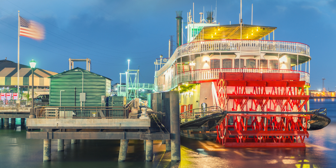 Louisiana river boat