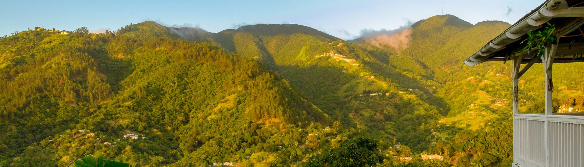 Jamaica Blue Mountains from Strawberry Hill