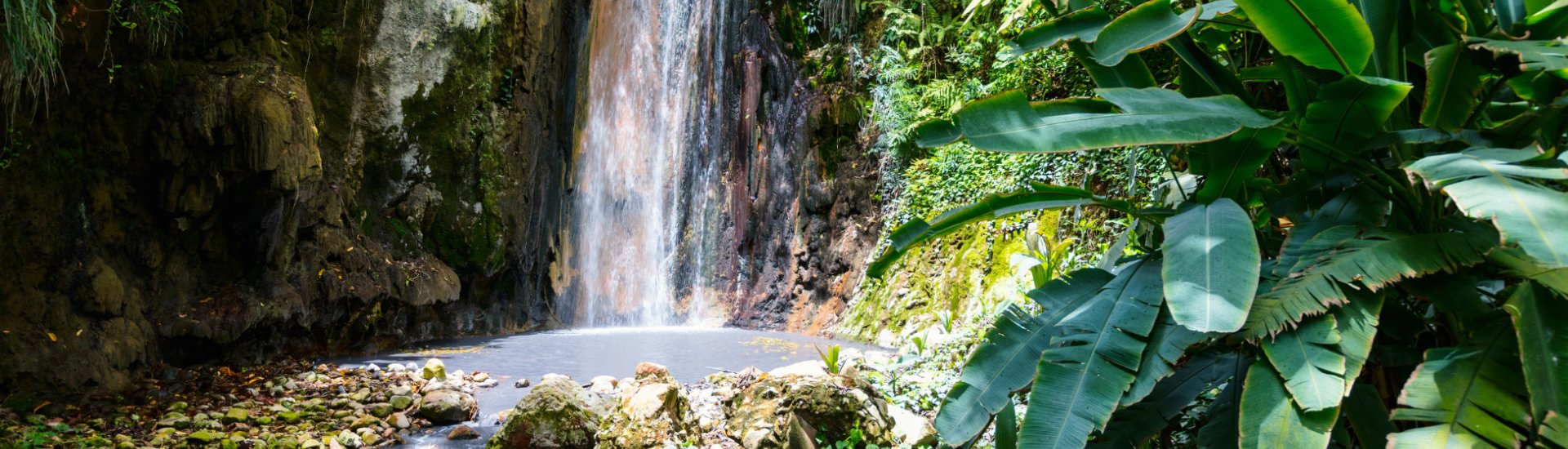 St Lucia waterfall