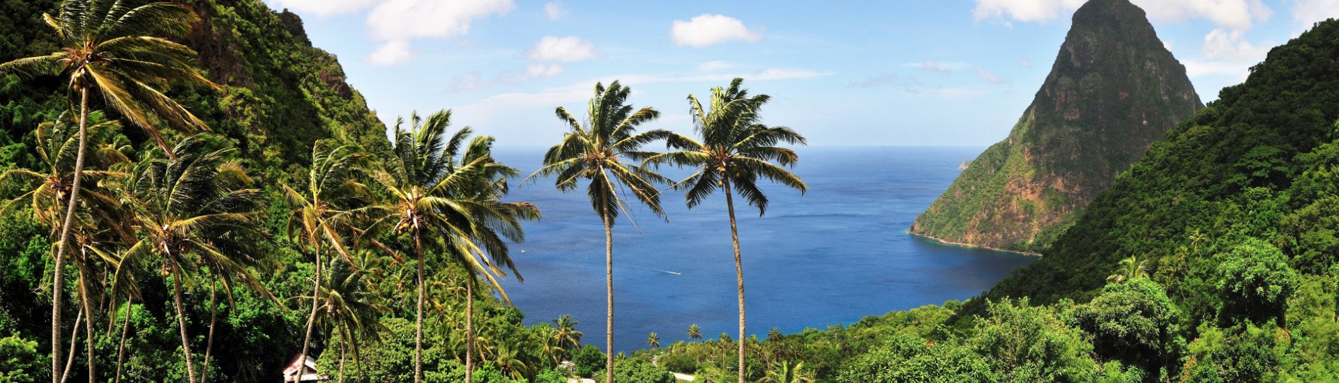 St Lucia blue seas