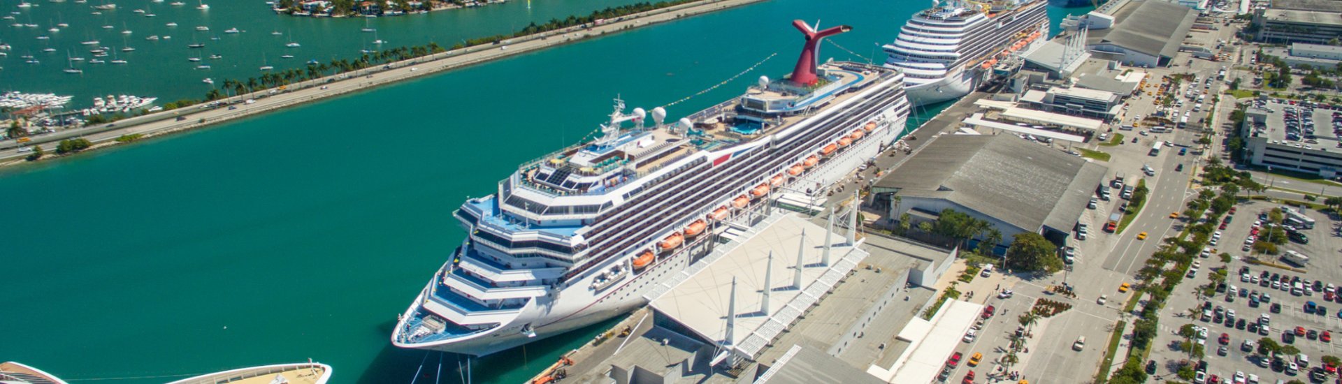 carnival ships berthed at miami