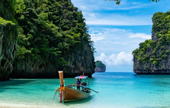 thailand beach boat